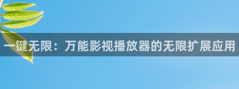 木瓜電影院：一鍵無限：萬能影視播放器的無限擴展應用